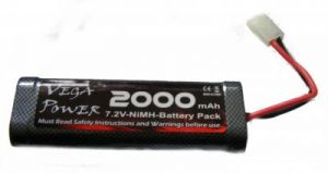 2000mAh 7,2V NiMH Vega Power