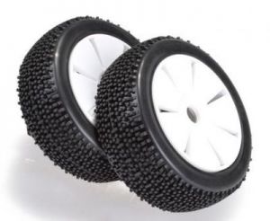 Buggy RTR Standard Tires Pre-glued Wheel White ZC-05-WH